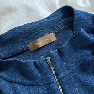 Vintages y’s for men zip up sweater